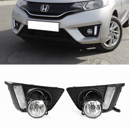 2pcs set Honda Fit New Model 2014/2015/2016 Fog Lights/Fog Lamps complete