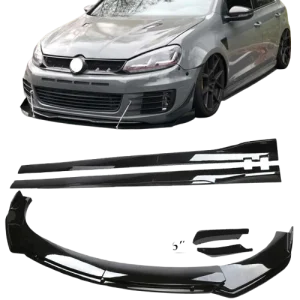 Volkswagen Golf Front Bumper Lip Body kit Skirting And Side Skirts