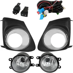 2pcs set 2011,2012 & 2013 Toyota Corolla Front Bumper Fog Light Assembly Kit