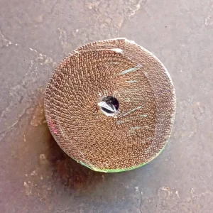 Titanium Lava Exhaust Heat Wrap, High-Temperature Header Wrap, Volcanic Rock Exhaust Insulation, Turbo Downpipe Heat Shield, Motorcycle Exhaust Heat Tape, Performance Heat Management Wrap, Under-Hood Temperature Reduction