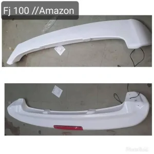 Toyota Land Cruiser 100 Series Rear Tailgate Spoiler Wing - Pearl White