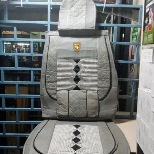 Luxury Universal 5-Seater Car Seat Covers Set with Breathable Bamboo Mesh