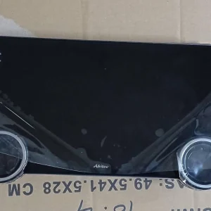 Afritec Universal Android Multimedia Car Radio Receiver | HD Touchscreen Infotainment System with Physical Dual Control Knobs