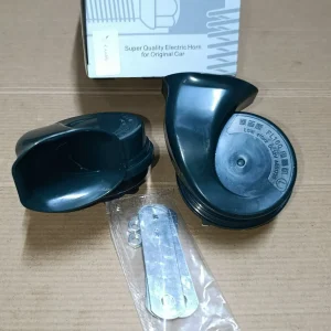 Universal 12V Waterproof Dual Snail Electric Horn Set (Complete 2Pcs Kit)