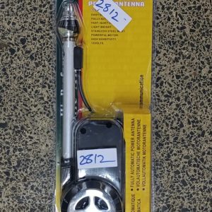 JBA/KHF-107 Fully Automatic Motorized Power Antenna | Universal Single-Fitting 12V Retractable AM/FM Aerial Kit