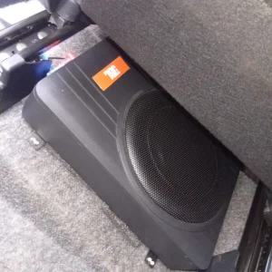 JBL Underseat Subwoofer/Ultra-Compact Powered Car 2800W Max Active Bass Box