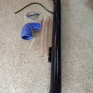 Toyota Hilux Revo Premium Stealth Black Stainless Steel Off-Road Snorkel Kit