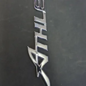 Premium Chrome "ATHLETE" Trunk Boot Lid Emblem Badge for Toyota Crown Athlete Series (GRS180 / GRS200 / GRS214)