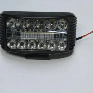 12-Led Dual Row Premium Work Light With Integrated Strobe – Per Piece