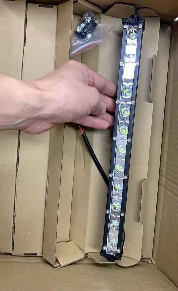 Universal Slim Single Row LED Light Bar All Weather | Per Piece