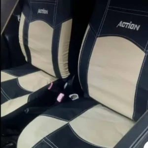 Universal Action Leather Car Seat Covers Set | 5 Seater Full Set