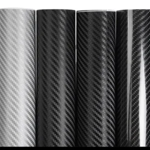 Premium High-Gloss and Matte Carbon Fiber Vinyl Wrap Film 1m x 1.5m Roll