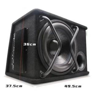 Kuerl 10" Powered Active Subwoofer Box 2000W Max Power