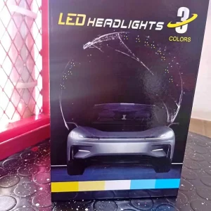 Universal 3 Color Switchback LED Headlight Bulbs Kit | 2Pcs Set