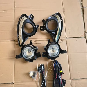 Toyota Fielder & Axio Complete Front Bumper Fog Light Upgrade Kit (2017-2022)