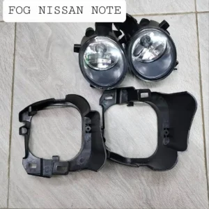 Nissan Note Replacement Fog Lights Kit with Bumper Covers | High-Visibility Safety Upgrade