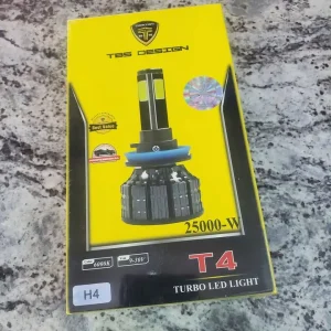 TBS Design T4 H4 Turbo LED Headlight Bulbs Kit - 2Pcs Full Set