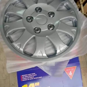 Premium 14-Inch Wheel Covers (4-Piece Universal Hubcap Set)