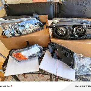 Toyota Corolla AE100 AE101 Aftermarket Partitioned Headlights and Corner Lights Set
