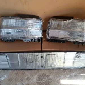 Toyota Corolla AE100 AE101 Aftermarket Clear LED Tail Lights and Boot Panel Set