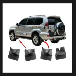 Heavy Duty Front and Rear Splash Guards for Prado FJ120 2002β2009
