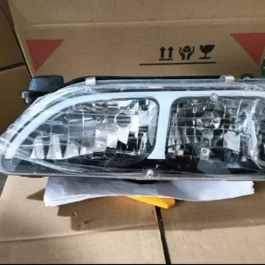Toyota Corolla AE100 AE101 Aftermarket Black Housing LED DRL Headlights Pair Set