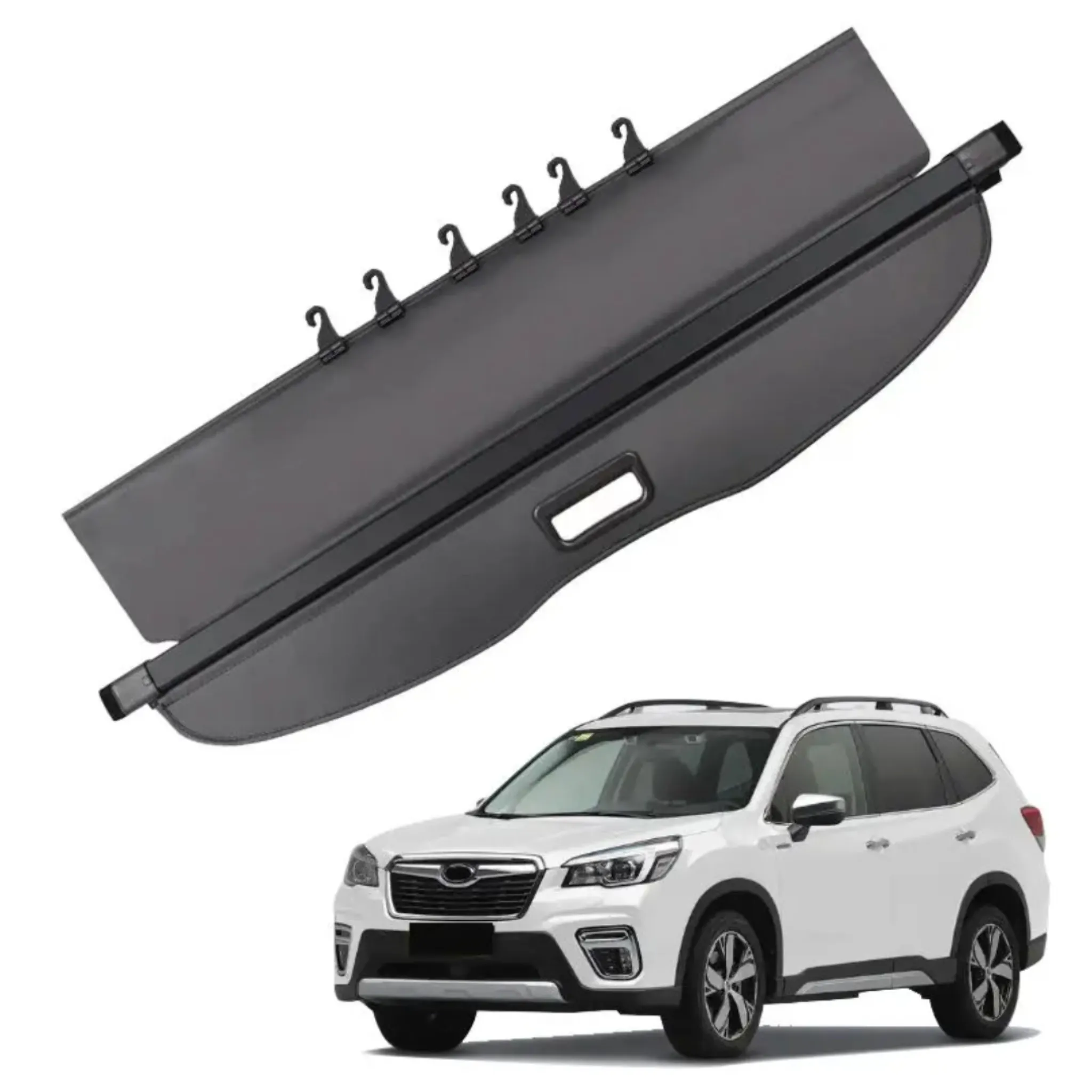 Subaru Forester SK Retractable Cargo Boot Cover Shield – Premium Rear Luggage Privacy Blind Assembly (2018-2025)