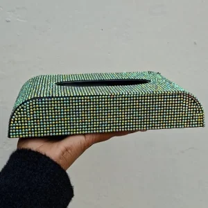 Luxury Diamond Bling Car Tissue Dispenser Casing