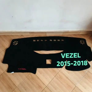 All-Weather Premium Flannel Non-Slip Dashboard Protective Carpet Pad for Honda Vezel / HR-V (2015-2018)