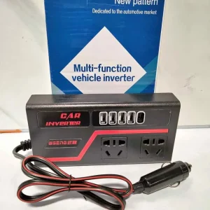 Universal 12V / 24V Multi-Function Vehicle Inverter with 4 USB Smart Ports