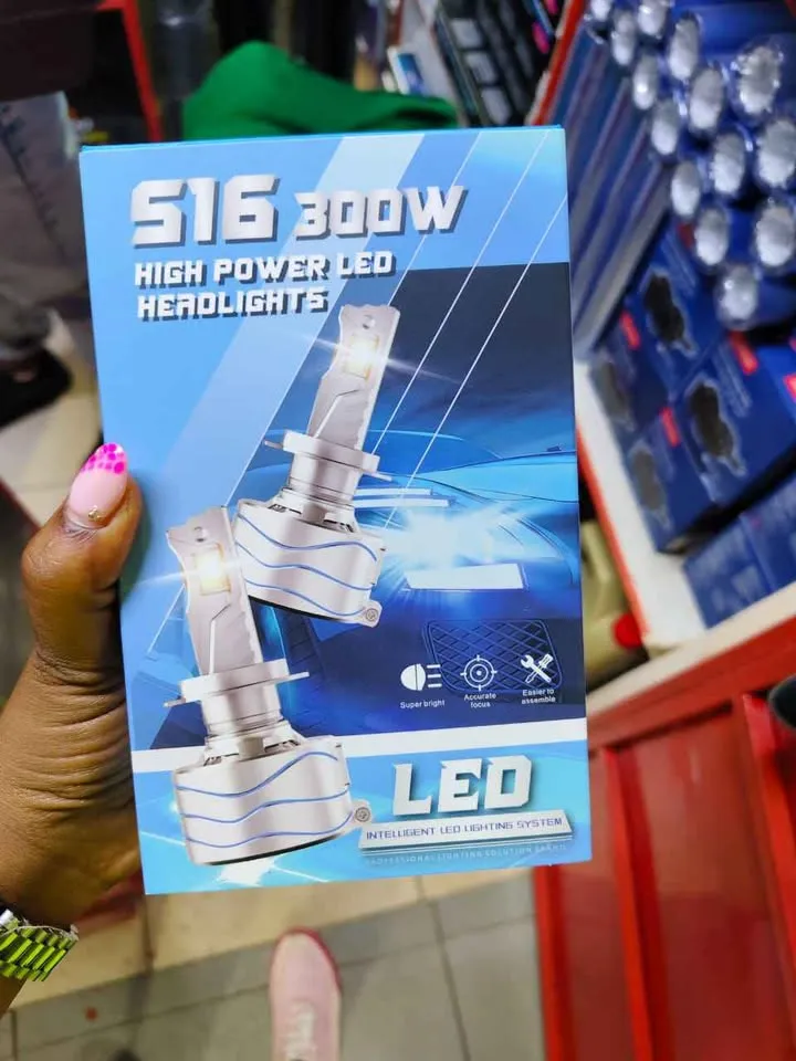 S16 300W High Power LED Headlight Bulbs Kit | 2Pcs Set