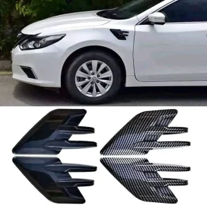 Universal Fit Sport Body Kit Front Quarter Panel Air Flow Winglet Covers