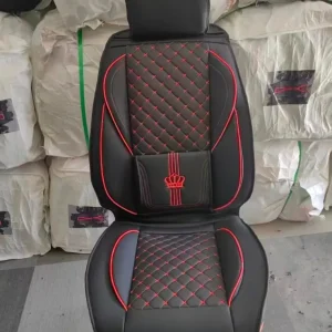 Universal Premium Diamond Leather Car Seat Covers Set | 5 Seater Full Set
