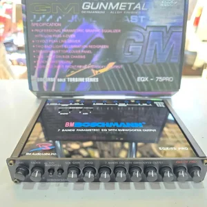 Boschmann EQX-75 PRO 7-Band Parametric Car Audio Equalizer (Per Piece)