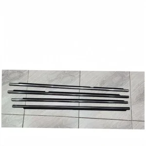 Toyota Land Cruiser FJ100 Chrome Outside Window Weather Strip Set — 4-Piece Kit