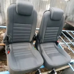 Original Land Rover Defender / Puma Rear Seat Set (2-Piece Pair)