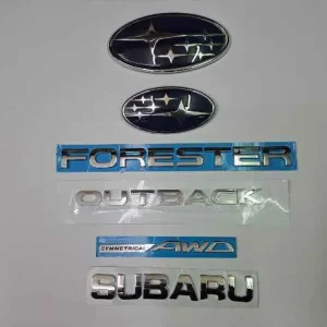 Subaru Forester & Outback Emblem Replacement Price in Kenya | Universal Symmetrical AWD Badges