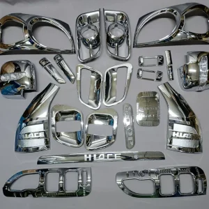 Toyota Hiace 200 Series New Face Premium Chrome Customization Kit | Full Set Offer
