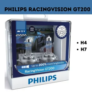 Philips RacingVision GT200 +200% Maximum Performance Halogen Bulbs Kenya
