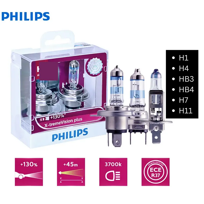 Philips X-tremeVision Plus +130% Car Halogen Headlight Bulbs Kenya