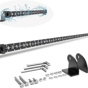 44" Single Row Super Slim Ultra Bright LED Light Bar Offroad Safari Light Kenya