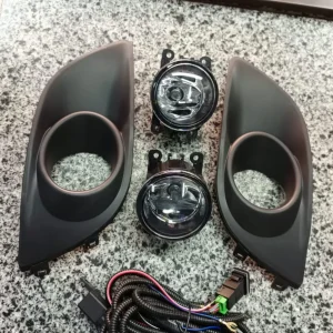 Toyota Vitz Front Bumper Fog Light Assembly Kit (2-Piece Set)