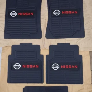 Nissan Heavy-Duty All-Weather Rubber Floor Mats (5-Piece Complete Set)
