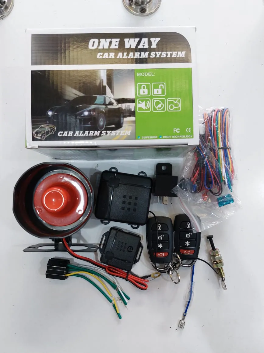 One Way Car Alarm System Price in Kenya | Universal Car Security Alarm Nairobi
