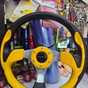 Universal Sport Steering Wheel Price in Kenya | MOMO Yellow Racing Edition