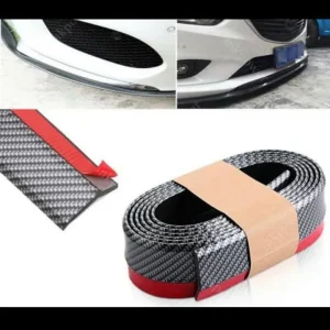 Universal Carbon Fiber Front Bumper Lip Spoiler Strip Price in Kenya | 2.5M Roll