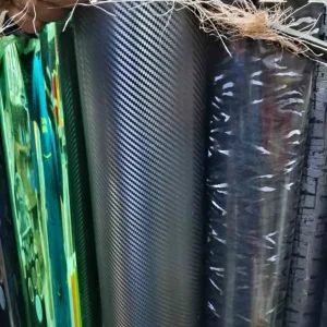 Premium 3D Carbon Fiber Vinyl Wrap Roll For Vehicles | Sold Per 1 Meter Length by 50CM Width
