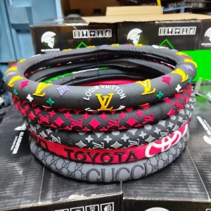 Universal Premium Car Steering Wheel Cover (Sold Per 1 Piece)