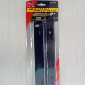 Carfu Adjustable Number Plate Frame Blue | Price in Kenya