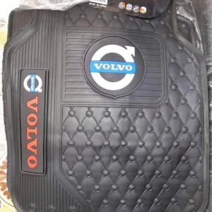 Premium 5-Piece Volvo Tufted Cushion Car Floor Mats | Heavy Duty Kit